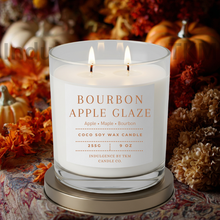 Bourbon Apple Glaze Candle